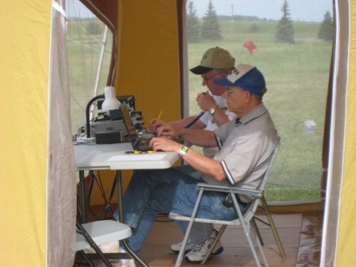 N8HAM operating with WD8AQX logging